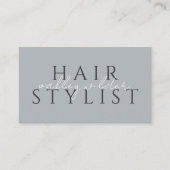 QR-Code Friseur Neutral Visitenkarte (Vorderseite)