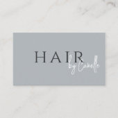 QR-Code Friseur Neutral Visitenkarte (Vorderseite)