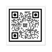 QR-Code für alle sozialen Medien scannen mich einf Permastempel (Design)