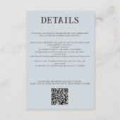 QR-Code für Beach Couple und Details Begleitkarte (Vorderseite)