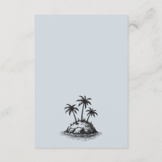 QR-Code für Beach Couple und Details Begleitkarte (Rückseite)