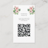 QR-Code für Beach Wedding Begleitkarte (Rückseite)