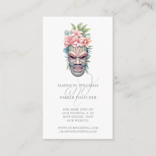 QR-Code für Beach Wedding Begleitkarte (Vorderseite)