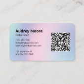 QR-Code für Beauty Services Visitenkarte (Vorderseite)