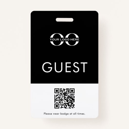 QR-Code für benutzerdefinierte Abzeichen Ausweis (Vorderseite)