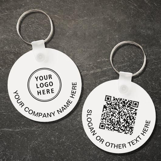 QR-Code für benutzerdefinierte Logos Schlüsselanhänger