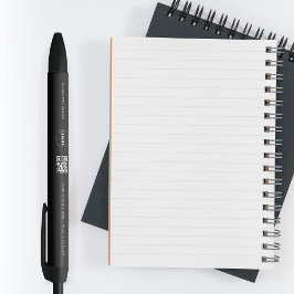 QR-Code für benutzerdefinierte Unternehmen und Tex Kugelschreiber