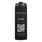 QR-Code für benutzerdefinierte Unternehmen und Tex Thermosbecher (Vorderseite)