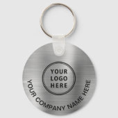 QR-Code für benutzerdefiniertes Werbesilber Schlüsselanhänger (Vorderseite)