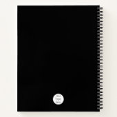 QR-Code für berufliche Geschäftslogos und Text Notizblock (Rückseite)