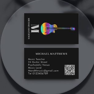QR-Code für Berufliche Gitarrenmusiklehrer Visitenkarte