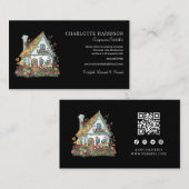 QR-Code für berufliche Hausangestellte Visitenkarte (Vorne/Hinten)