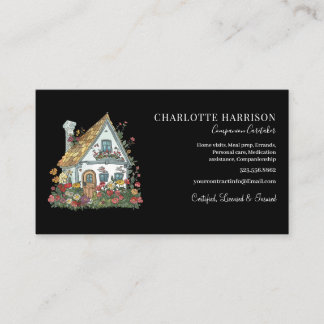 QR-Code für berufliche Hausangestellte Visitenkarte