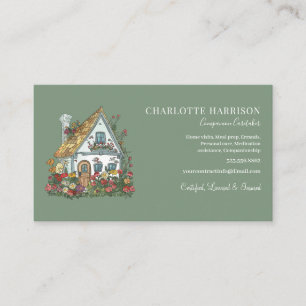 QR-Code für berufliche Hausangestellte Visitenkarte