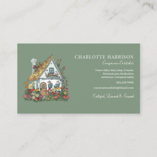 QR-Code für berufliche Hausangestellte Visitenkarte