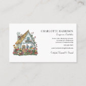 QR-Code für berufliche Hausangestellte Visitenkarte (Vorderseite)