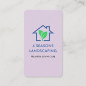 Qr-Code für berufliche Landschaftsschutzzeichen Visitenkarte (Vorderseite)