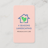 Qr-Code für berufliche Landschaftsschutzzeichen Visitenkarte (Vorderseite)