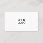 QR-Code für berufliche Minimalistische Unternehmen Visitenkarte (Rückseite)