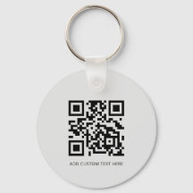 QR-Code für berufliche, moderne Firmenlogos Grau