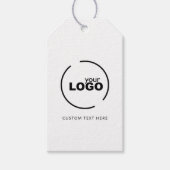 QR-Code für berufliche moderne Unternehmen Geschenkanhänger (Vorderseite)