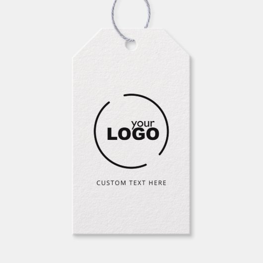 QR-Code für berufliche moderne Unternehmen Geschenkanhänger (Vorderseite)