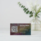 QR-Code für berufliche Social-Media-Logos Visitenkarte (Stehend Vorderseite)