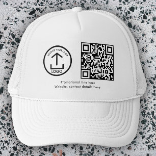 QR-Code für Berufliche Unternehmen Truckerkappe