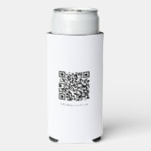 QR-Code für berufliches Business-Logo Selters Dosenkühler (Seltzer Rückseite)