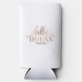 QR-Code für berufliches Business-Logo Selters Dosenkühler (Vorderseite)