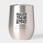 QR-Code für berufliches Firmenlogo (Rückseite)