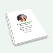 QR-Code für Berufliches Foto Notizblock