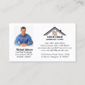 QR-Code für berufliches Foto Visitenkarte (Vorderseite)