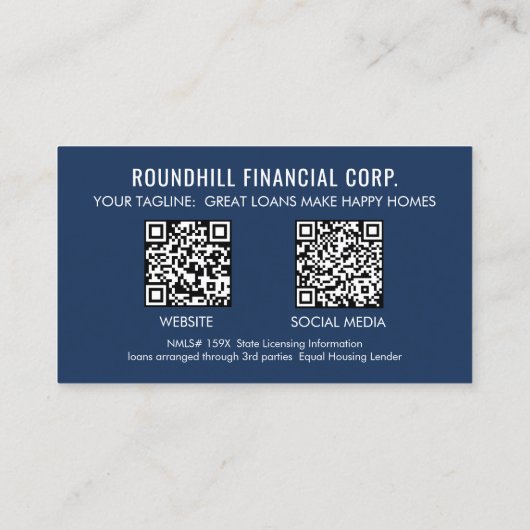 QR-Code für berufliches Foto Visitenkarte (Rückseite)