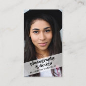 QR-Code für berufliches Foto Visitenkarte (Vorderseite)