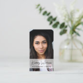 QR-Code für berufliches Foto Visitenkarte (Stehend Vorderseite)