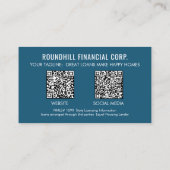 QR-Code für berufliches Foto Visitenkarte (Rückseite)