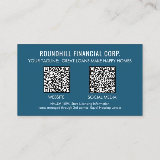 QR-Code für berufliches Foto Visitenkarte (Rückseite)