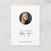 QR-Code für berufliches Real-Anwesen-Foto Visitenkarte (Vorderseite)