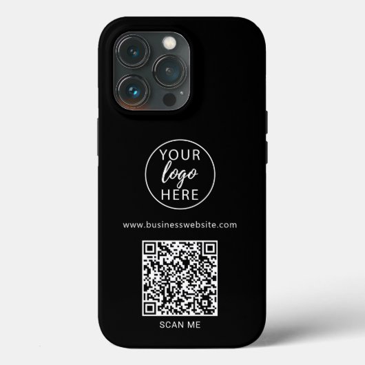 QR-Code für Black Business Case-Mate iPhone Hülle (Rückseite)