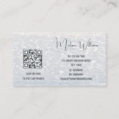 QR-Code für Blaue Ozeane Visitenkarte (Rückseite)