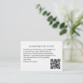 QR-Code für Bohemische Hochzeitsfeiertage Begleitkarte (Stehend Vorderseite)