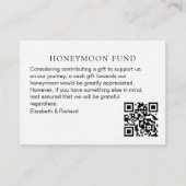 QR-Code für Bohemische Hochzeitsfeiertage Begleitkarte (Vorderseite)