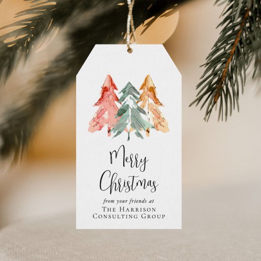 QR-Code für Business-Logos Frohe Weihnachtsfeierta Geschenkanhänger