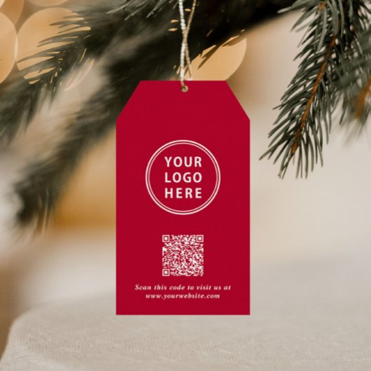 QR-Code für Business-Logos Geschenkanhänger