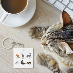 QR-Code für Cat Command Schlüsselanhänger