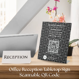 QR-Code für das 3D-Logo "Urban Black Gradient Busi Sockelschild