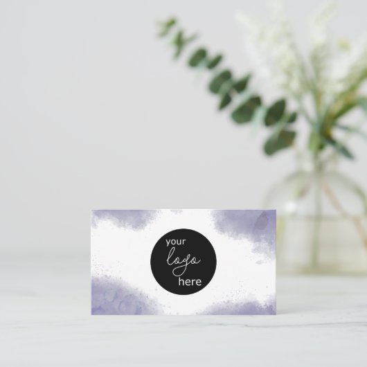 QR-Code für das benutzerdefinierte Logo "Blush Cha Visitenkarte (Stehend Vorderseite)