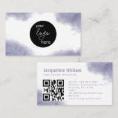 QR-Code für das benutzerdefinierte Logo "Blush Cha Visitenkarte (Vorne/Hinten)