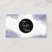 QR-Code für das benutzerdefinierte Logo "Blush Cha Visitenkarte (Vorderseite)